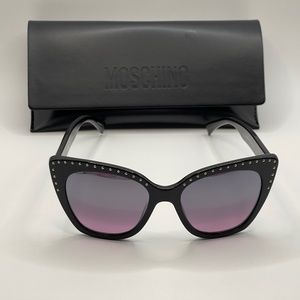 Black Cat Eye Moschino Sunglasses